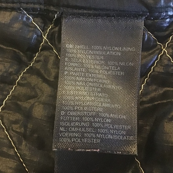 NORTH FACE jacket, black with stitching, zipped front, two side pockets, small - Picture 10 of 12